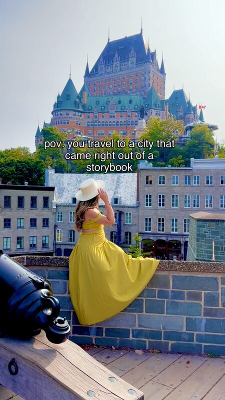 Fairytale vibes 🫶🏻

📍 Quebec City, Canada 🇨🇦 
.
.
.
.
#quebeccity #travelinfluencer #