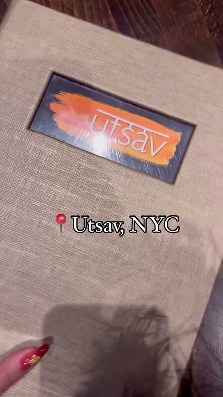 Roopsi Bansal at Utsav NYC for a culinary journey through India
