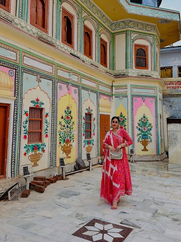 Roopsi Bansal visiting Ram Mandir in Ayodhya, India
