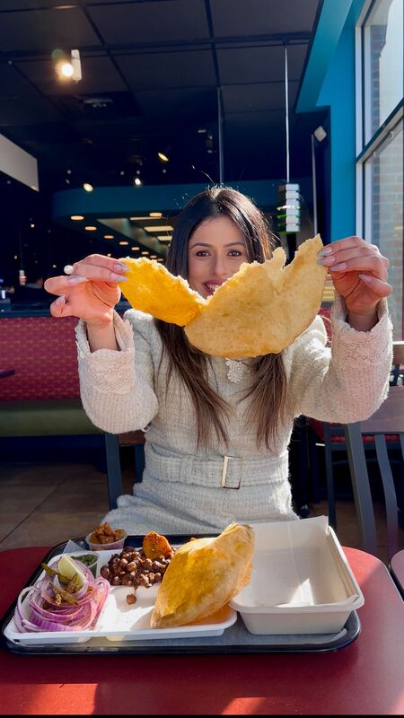 Roopsi Bansal at Lazeez By Dhaba in New Jersey