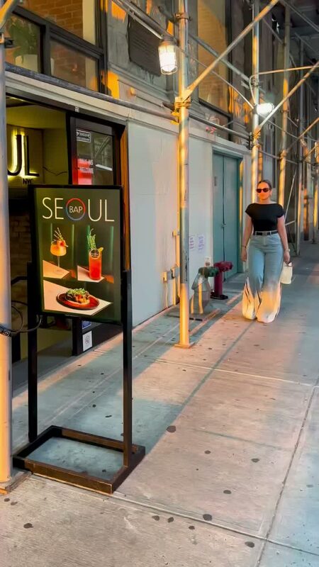 Roopsi Bansal dining at Seoul Bap NYC