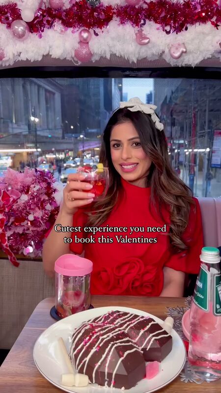 Roopsi Bansal on a Valentine's tea outing with Tea Around Town NYC