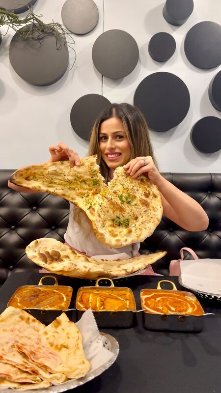 Roopsi Bansal dining at Jalwa Montclair