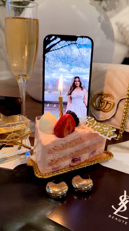 Roopsi Bansal celebrating her birthday