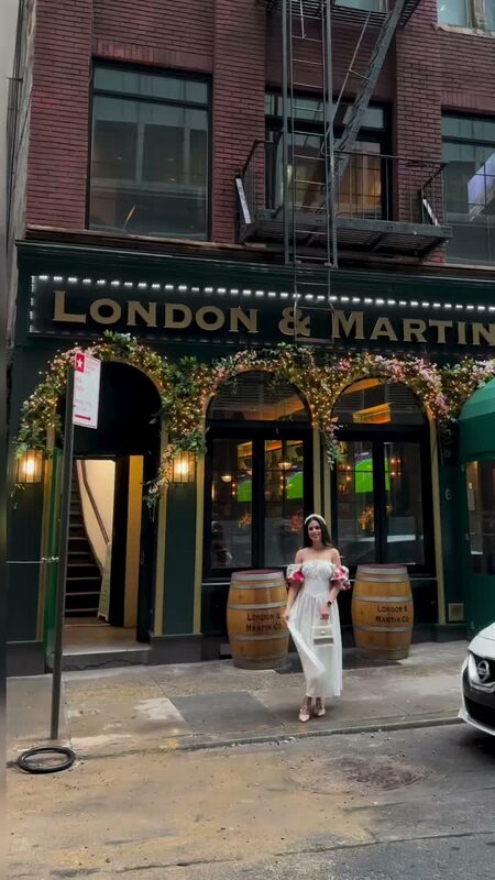 Roopsi Bansal at a Burlesque Tea Brunch in a SHEIN dress