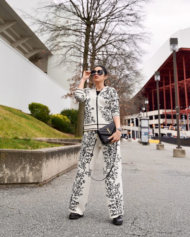 Roopsi Bansal in a chic casual set from Chicwish