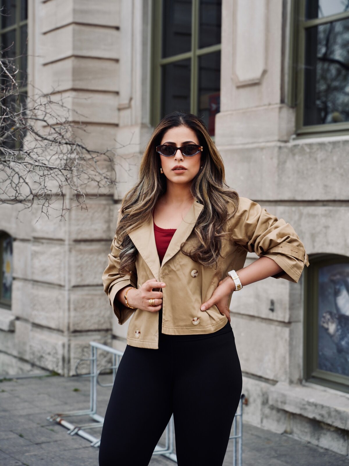 Fabletics — Trench coat season, ready with Fabletics.