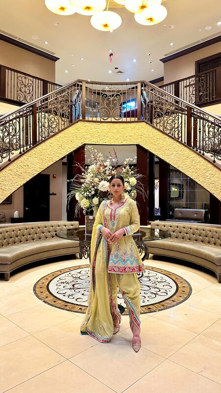 Roopsi Bansal dressed up for Diwali celebrations at The Imperia