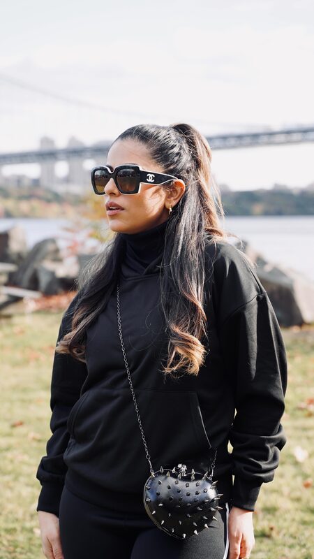 Roopsi Bansal in workout gear, focused on fueling the grind