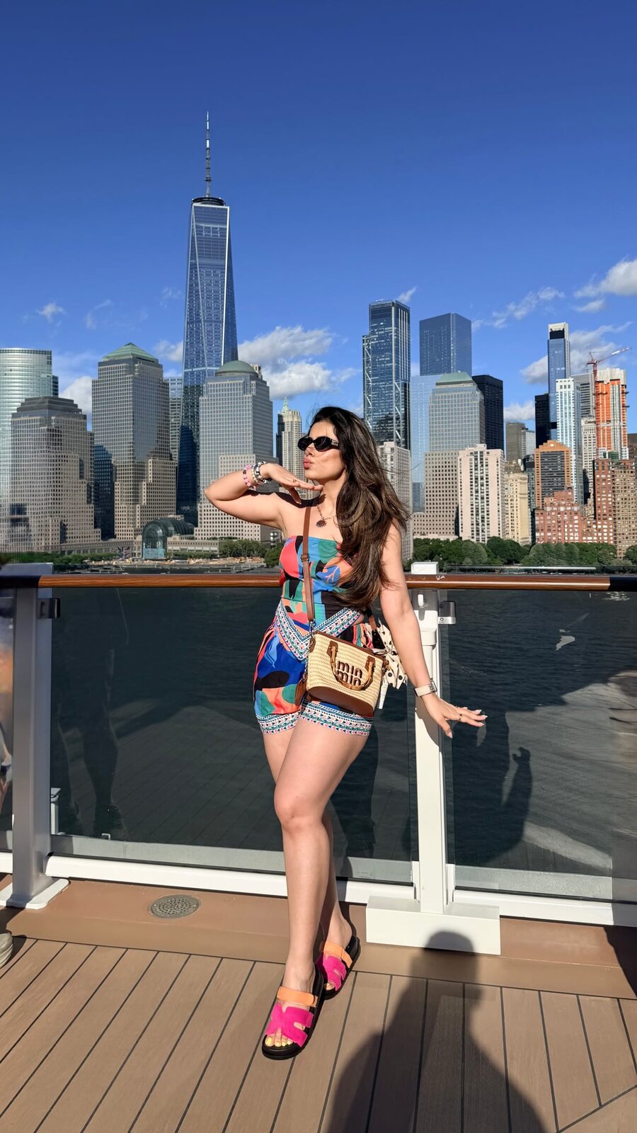 Roopsi Bansal traveling through New York