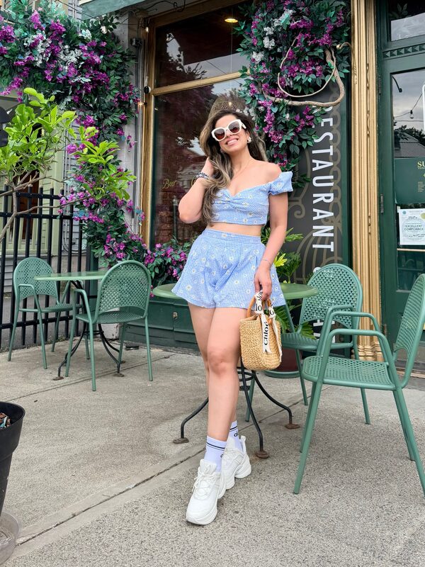 Roopsi Bansal in a cute summer look