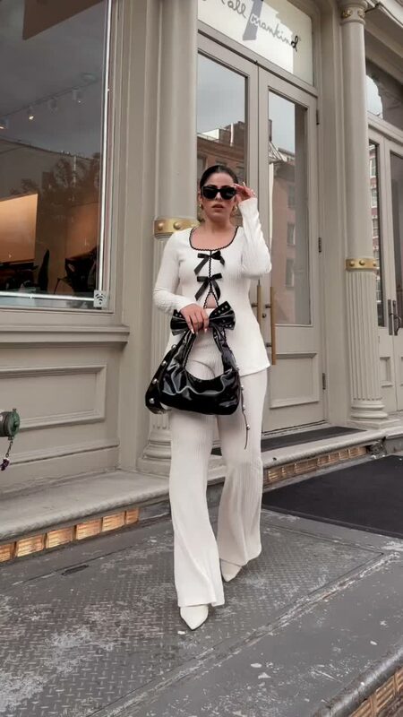 Roopsi Bansal with a favorite handbag