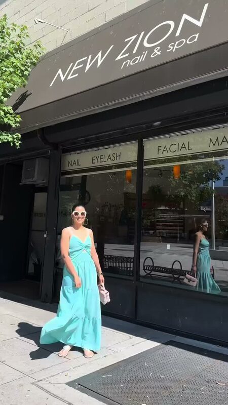 A manicure and pampering session at New Zion Nail Spa
