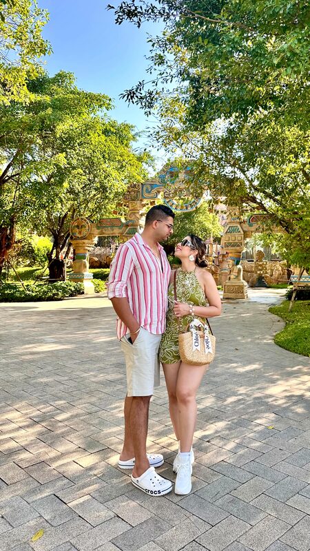 Roopsi Bansal and her husband traveling in Vietnam