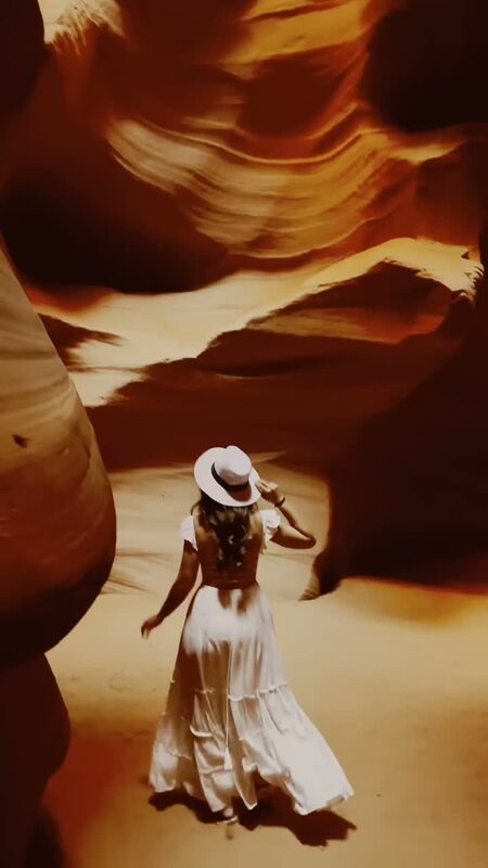 Roopsi Bansal at Antelope Canyon