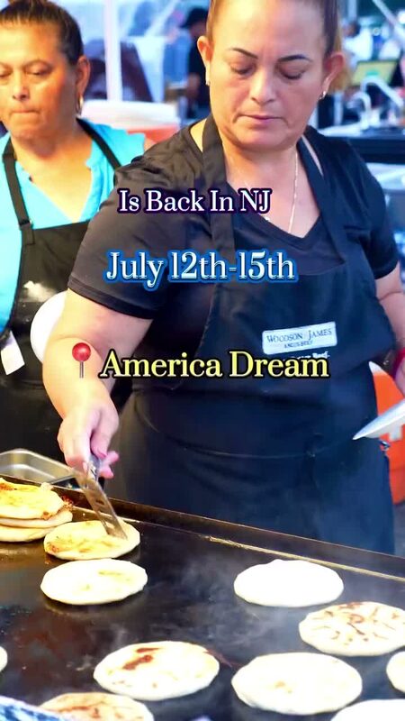 Roopsi Bansal spreading the word about New Jersey's largest food festival