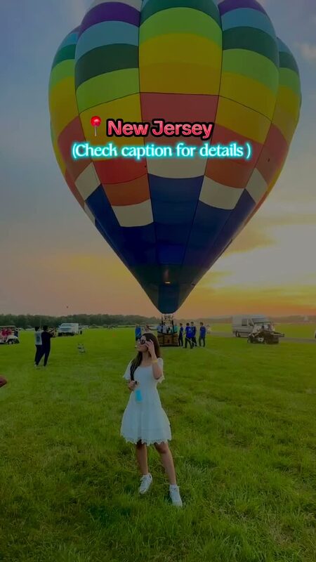 Hot air balloons at the New Jersey Festival of Ballooning, Solberg Airport