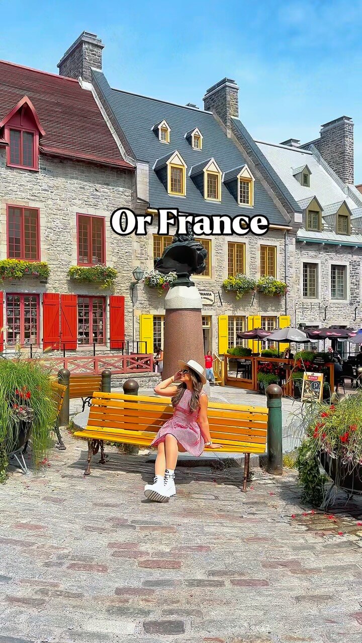 Storybook streets of Quebec City, Canada