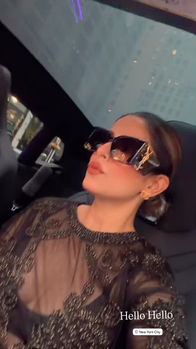 A moment from Roopsi Bansal's Instagram story during her Quebec City trip