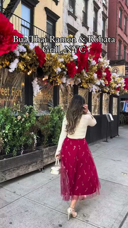 Roopsi Bansal at Buatha Ramen and Robata Grill in NYC