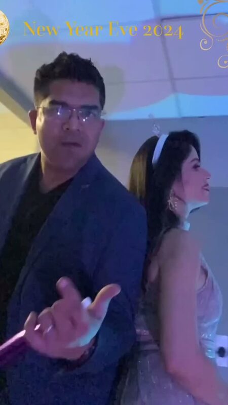 Roopsi Bansal ringing in the New Year on January 1, 2024