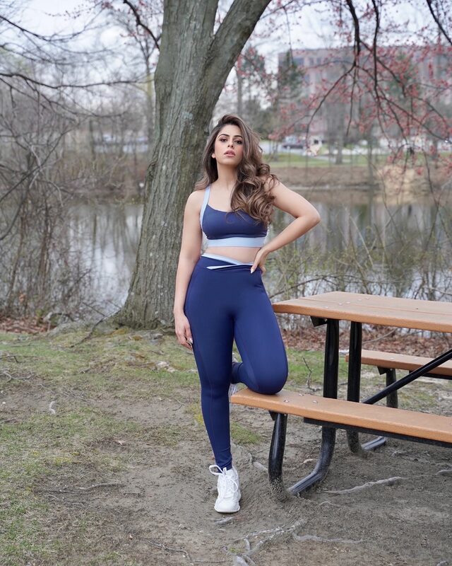 Roopsi Bansal in sustainable activewear from Berlook