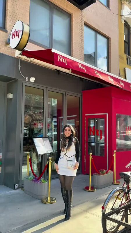 Roopsi Bansal dining at Ishq NYC