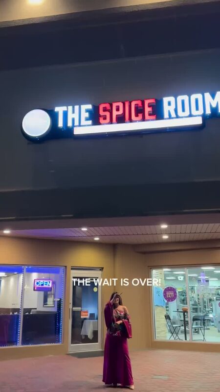 Roopsi Bansal at the grand opening of The Spice Room in New Jersey