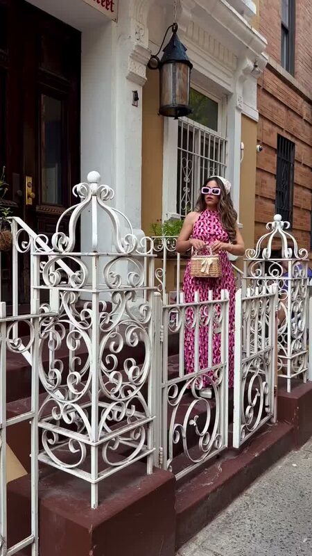 Roopsi Bansal in a summer dress from Ador Fashion in the city