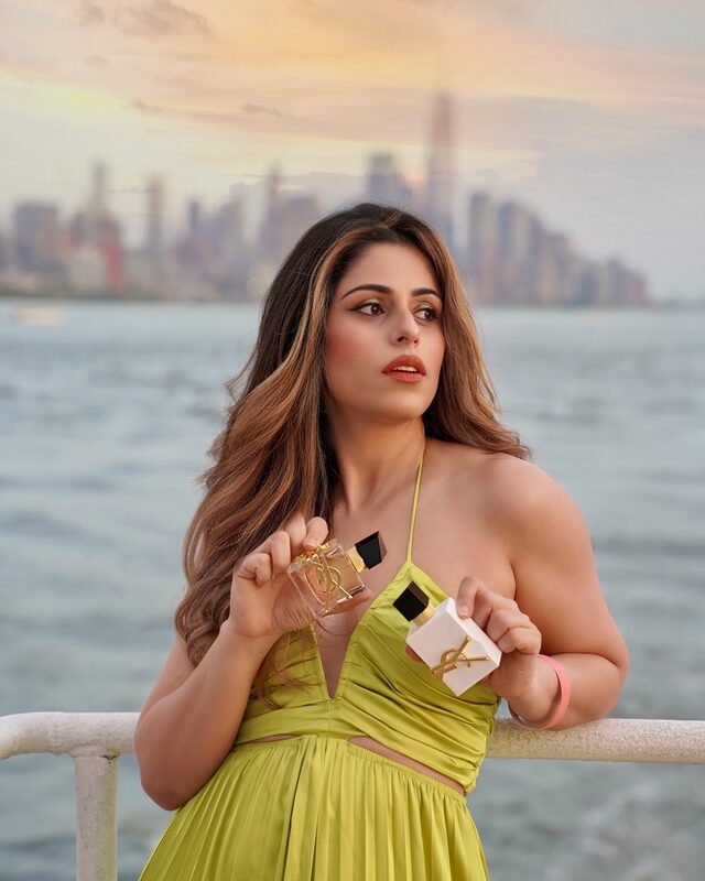 Roopsi Bansal with YSL Beauty's Libre Eau de Parfum, a Mother's Day gift idea