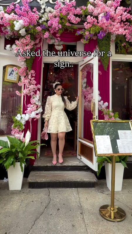 Roopsi Bansal shopping for a new handbag at Sveta NYC