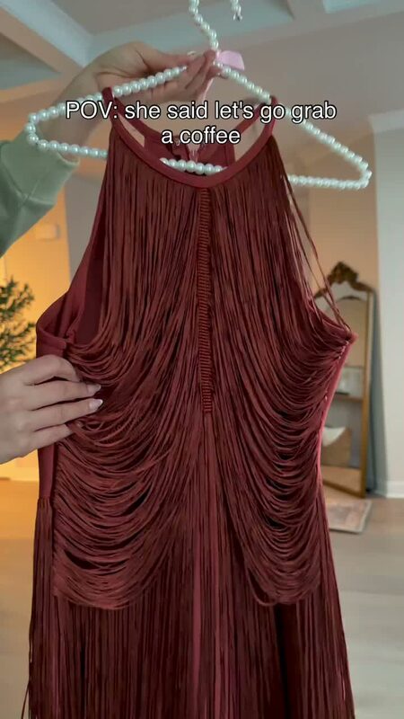 Roopsi Bansal in a Valentine's Day dress from MewMews