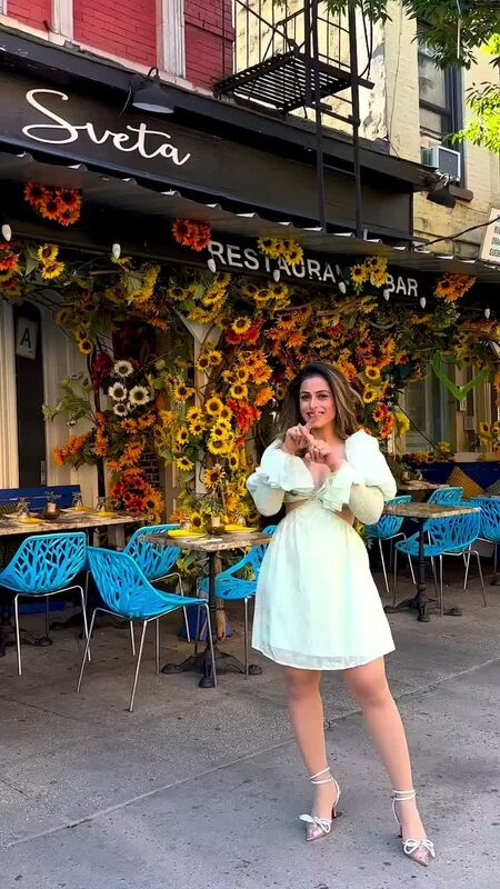 Roopsi Bansal at Sveta NYC in the West Village