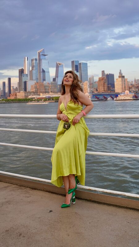 Roopsi Bansal in an eye-catching outfit
